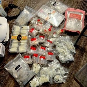 Assorted Nail tips for beginners & pros